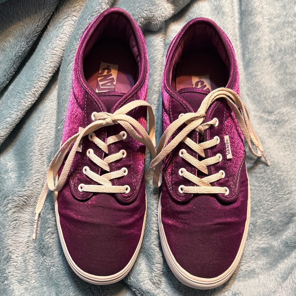 Vans Women's velvet Purple Sneakers Size 7
